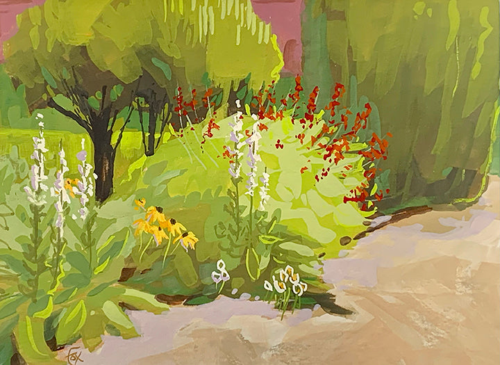 Garden at Johnstown Castle II