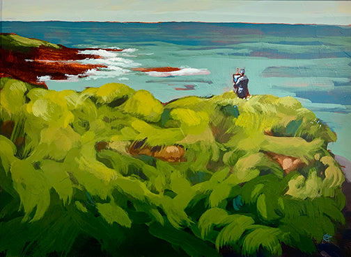 Plein Air at Hook's Head, Ireland